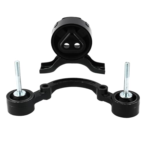 HXYBBGS 523-206 523-207 Rear Differential Mount Set Lower Forward & Upper Rearward Fits for Toyota RAV4 1996 1997 1998 1999 2000 2001 2002 2003 2004 2005 Replaces# 52380-42071 52380-42082 - Image 1
