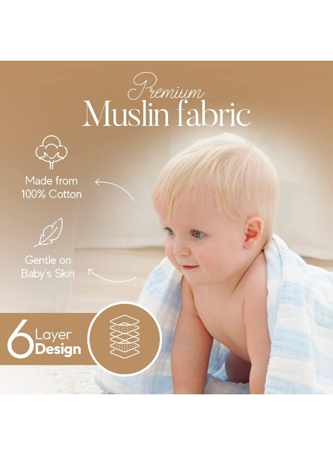 HardNok Muslin Baby Bath Towel Set - Image 2