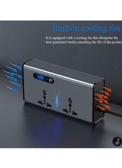 JAJEEK "New Versatile 200W Car Inverter – Efficient Charging for Cars, SUVs, and Trucks"  - Image 4