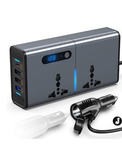 JAJEEK "New Versatile 200W Car Inverter – Efficient Charging for Cars, SUVs, and Trucks"  - Image 1