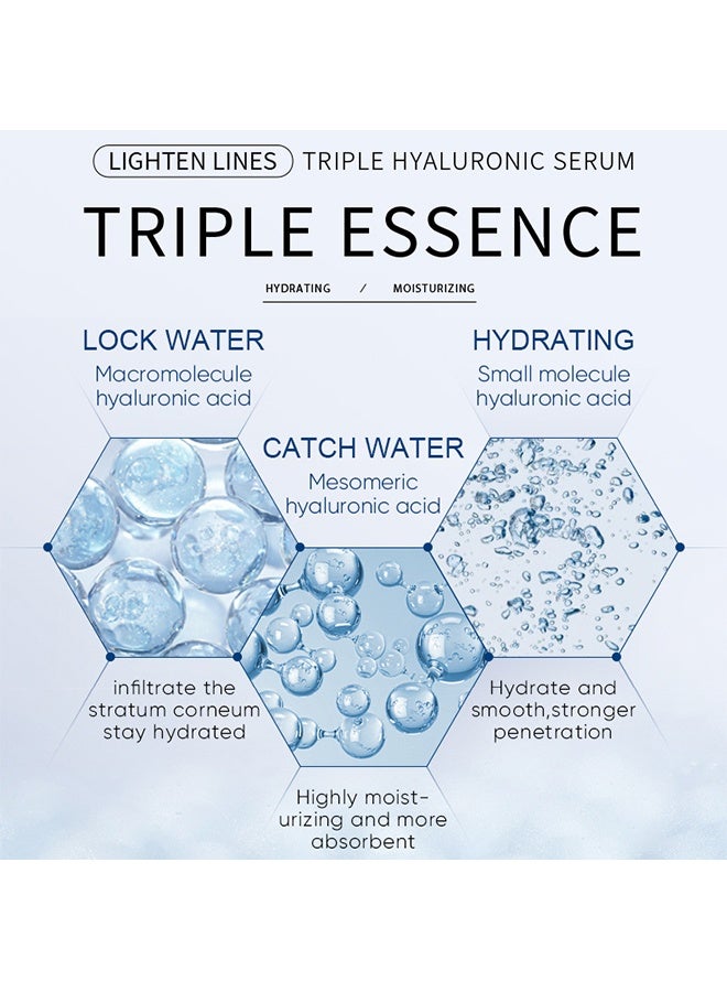 SADOER Hyaluronic Acid Ampoule Serum, Concentrated Ampoules for Anti-Aging and Wrinkle Smoothening – Deeply Moisturizing, Natural Face Lift Hydrating Serum for Women 7Pcs - Image 5