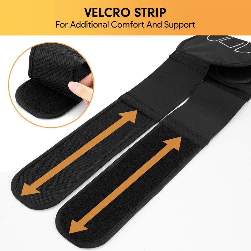 MarCoolTrip MZ ABS Stimulator,Ab Machine,Abdominal Toning Belt Workout Portable Ab Stimulator Home Office Fitness Workout Equipment for Abdomen Black - Image 5