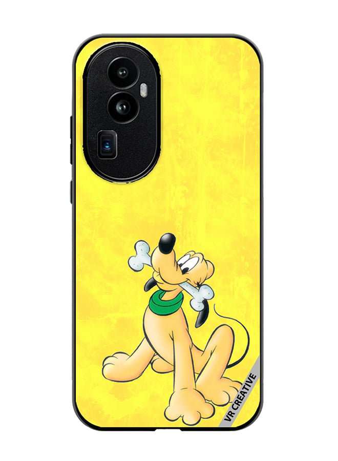 VR CREATIVE Protective Case Cover For Oppo Reno 10 Pro Plus Pluto Holding Bone Design Multicolour - Image 1