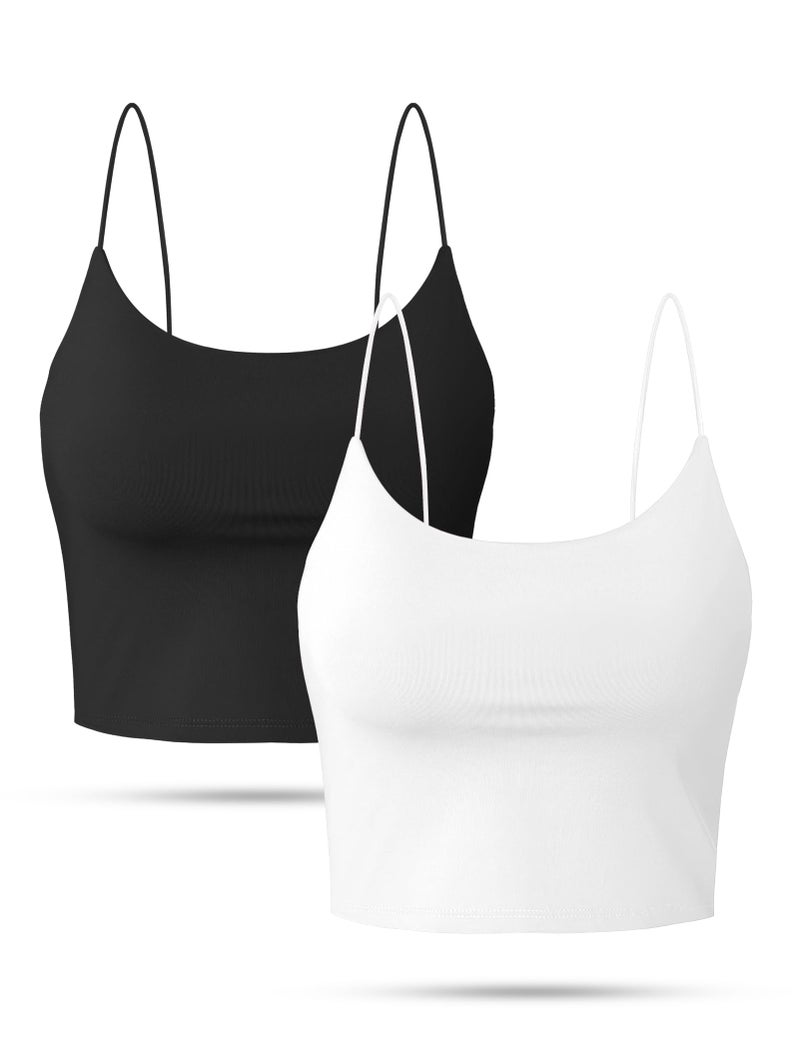 Buauty Basic Double Layer Crop Tank Top - Image 1
