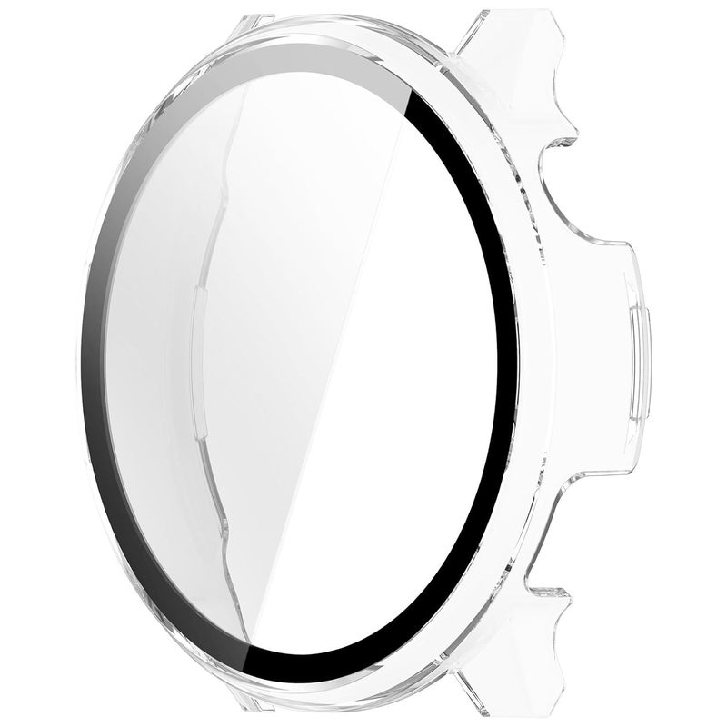 غطاء ساعة FanTEK متوافق مع ساعة Garmin Venu 4 مقاس 45 مم، مناسب للرجال والنساء، مقاوم للخدش وممتص للصدمات، شفاف - Image 4