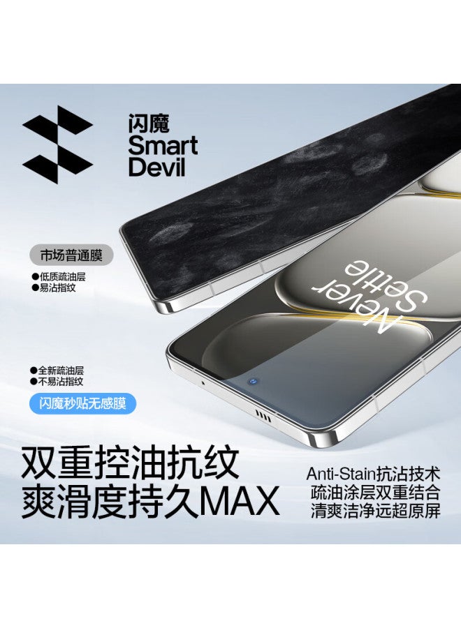 Smartdevil Tempered Glass Screen Protector For Oneplus Ace6/6t, Dust-free Installation Kit, Hd -proof Anti-fingerprint Film, Dust-free Chamber 2-pack Set
