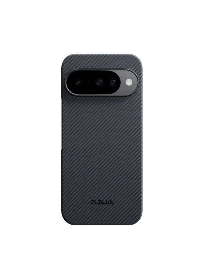 PITAKA Google Pixel 10 Pro Ultra-Slim Case 600D Black/Grey (Twill)