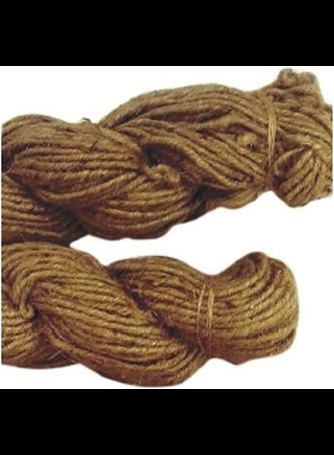 Natural Color Jute Thread Twisted Rope for DIY Art and Craft Projects and Decoration - Image 1