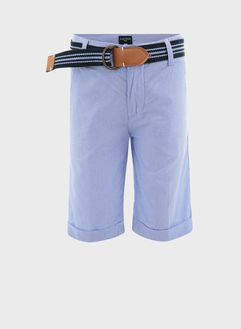 Sacoor Brothers Kids Essential Bermuda Shorts