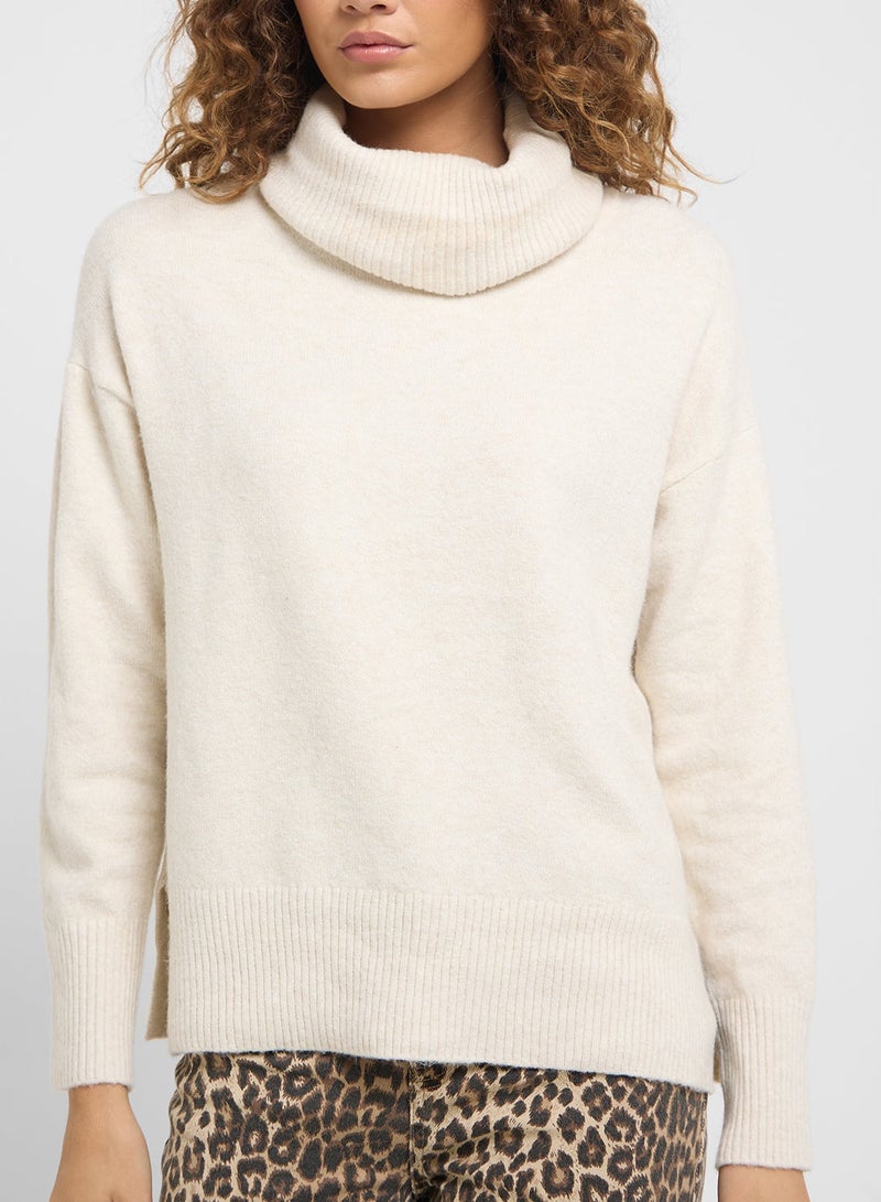 VERO MODA Doffy Long Sleeve Cowlneck Blouse - Image 3