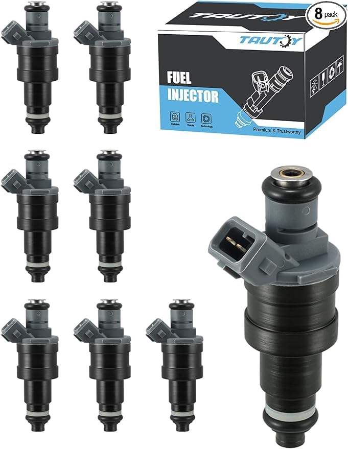 TAUTOY FJ682 Fuel Injectors 8PCS 52L 59L For Dodge B1500B2500B3500Ram 1500Ram 1500 VanRam 2500Ram 2500 VanRam 3500Ram 3500 VanDurangoDakota For Jeep Grand CherokeeRL030778AB FJ10247 - Image 1