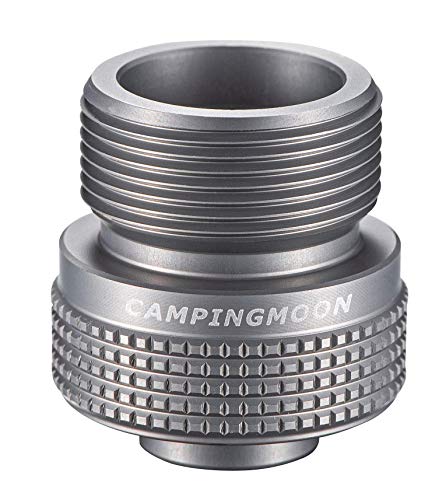 camping moon CAMPINGMOON Camping Grill Propane Gas Stove Adapter, Input: EN417 Lindal Valve Canister, Output: Propane Gas Stove Z20 - Image 1