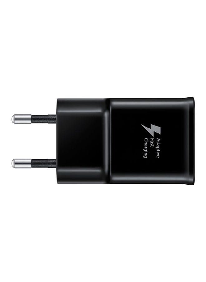 سامسونج محول للشحن يأتي مع كابل بمنفذ USB Type-C مناسب للسفر أسود - Image 3