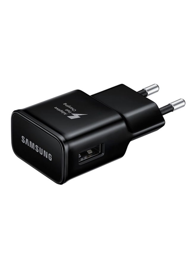 سامسونج محول للشحن يأتي مع كابل بمنفذ USB Type-C مناسب للسفر أسود - Image 5