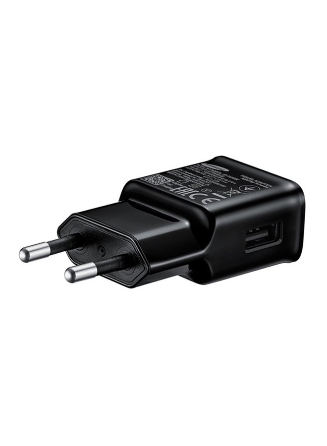 سامسونج محول للشحن يأتي مع كابل بمنفذ USB Type-C مناسب للسفر أسود - Image 4