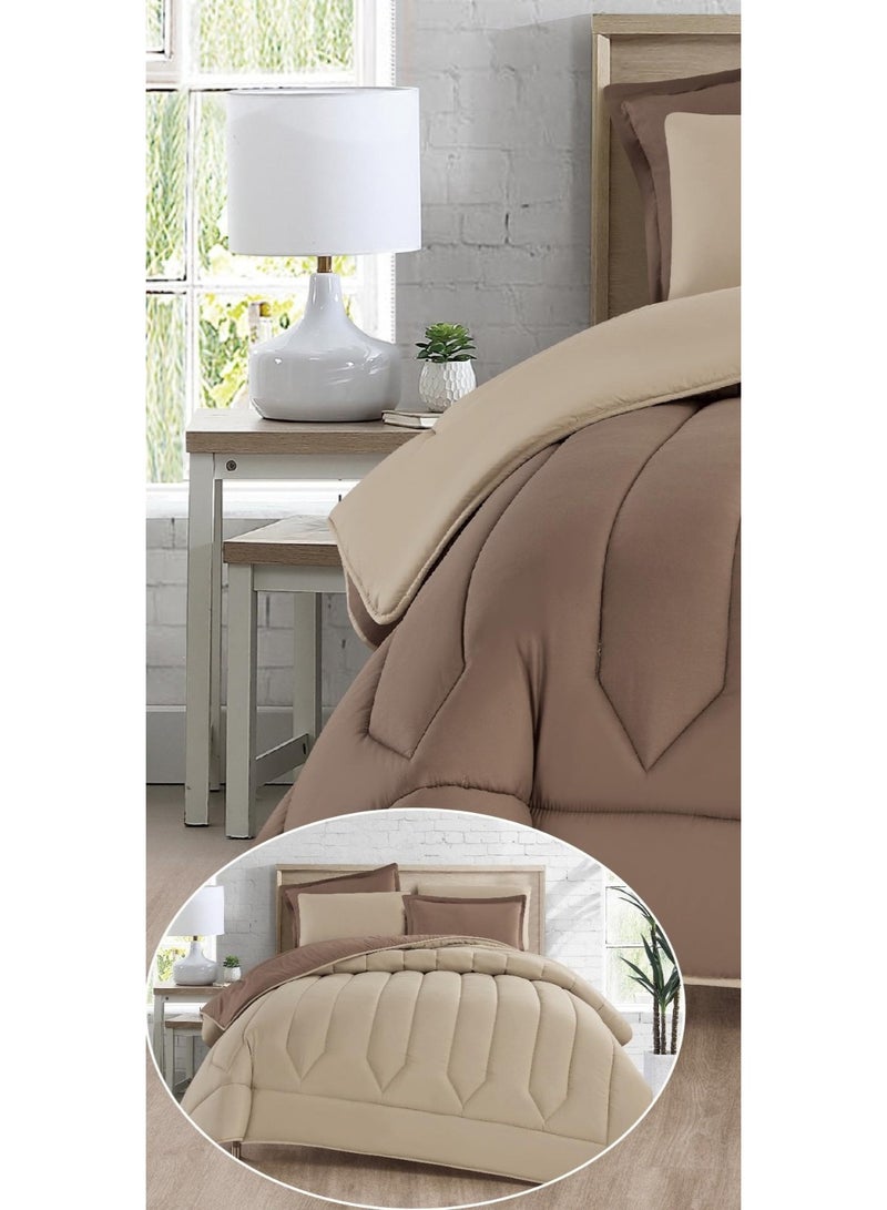 ريد روز مفرش نفرين ذو طابع وجهين فخم ملكي من خامه المايكروفايبر - Image 2