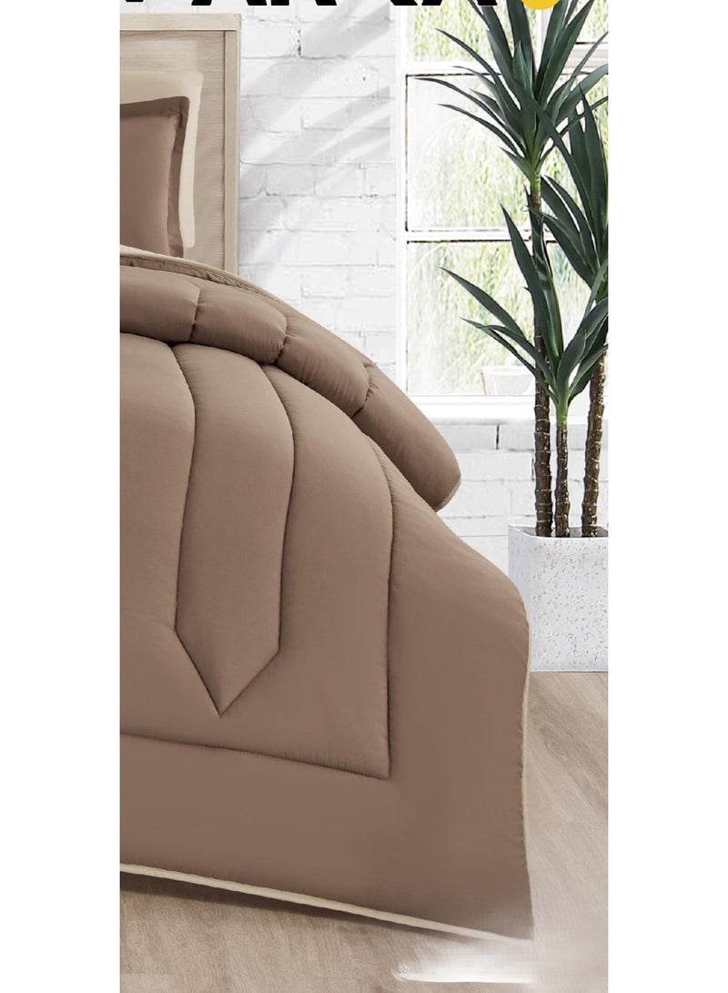 ريد روز مفرش نفرين ذو طابع وجهين فخم ملكي من خامه المايكروفايبر - Image 4