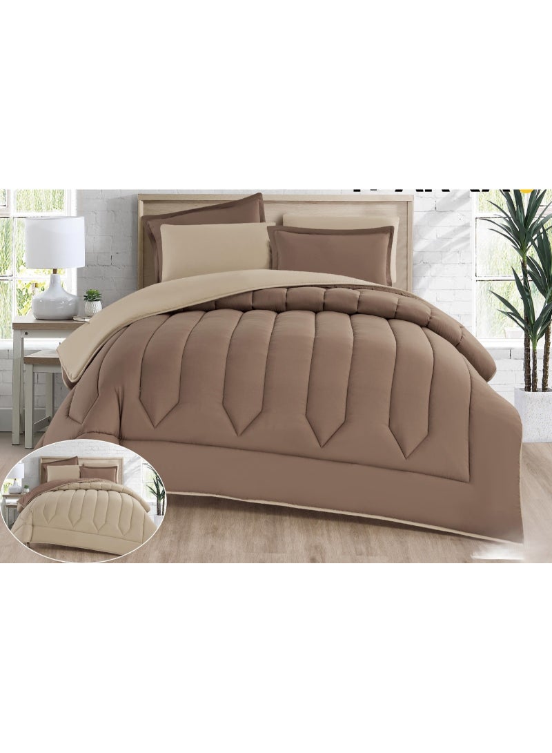 ريد روز مفرش نفرين ذو طابع وجهين فخم ملكي من خامه المايكروفايبر - Image 1