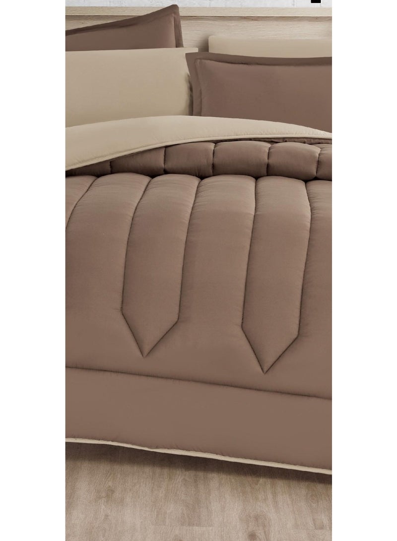 ريد روز مفرش نفرين ذو طابع وجهين فخم ملكي من خامه المايكروفايبر - Image 3