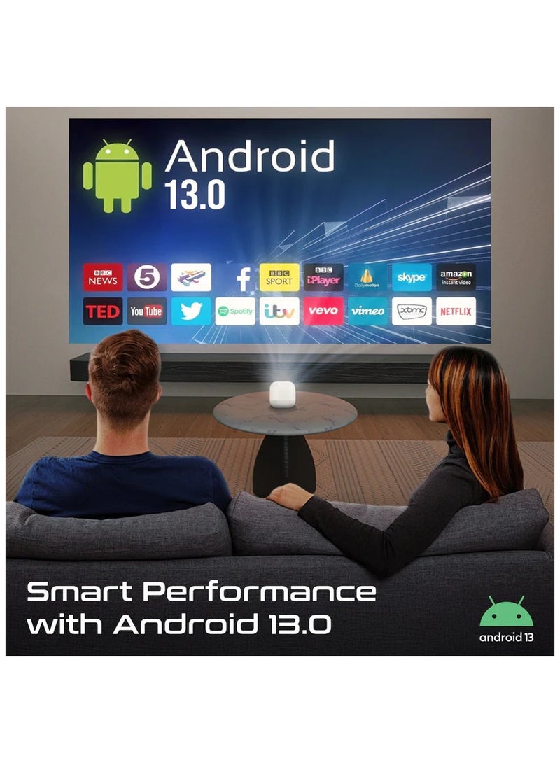 Ultra-Portable 4K Wireless DLP Projector with touch controls  - Image 4