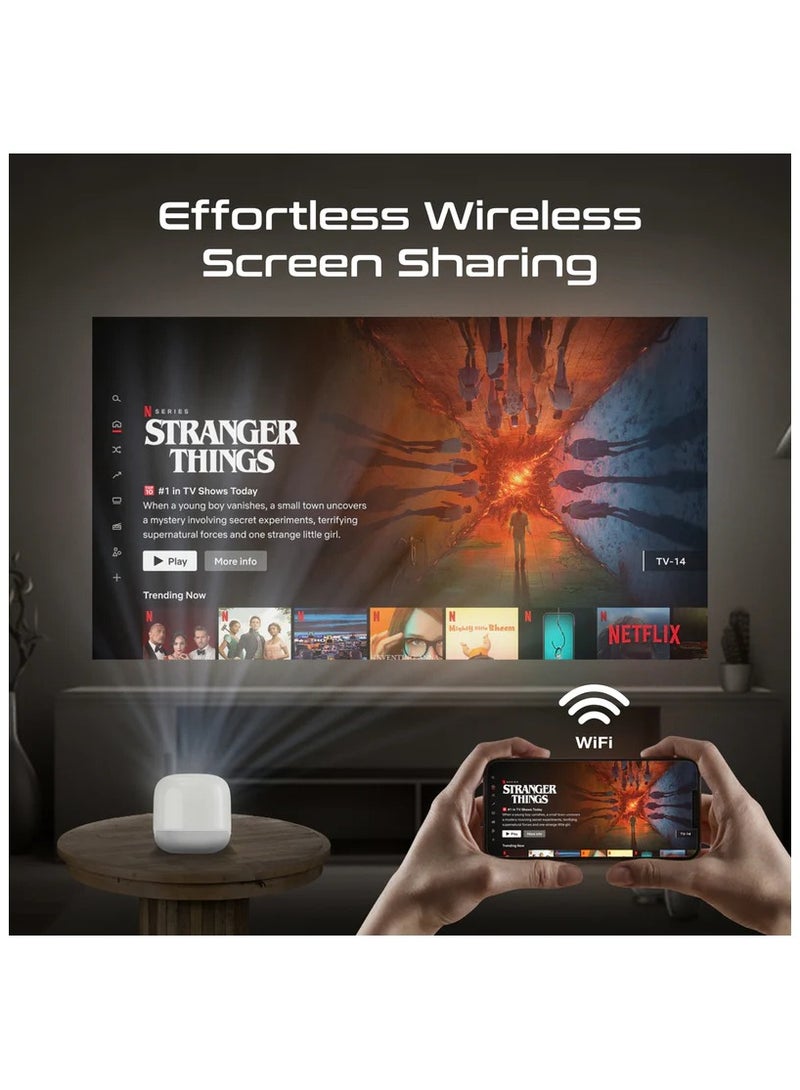 Ultra-Portable 4K Wireless DLP Projector with touch controls  - Image 5