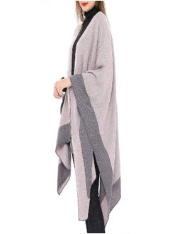 Womens Blanket Shawls Wraps Winter Printed Open Front Poncho Cape Plaid Shawls for Women Pink - pzsku/Z5958A417EA63594678C5Z/45/_/1692790169/157a8930-aa30-45c6-8a9d-06fc1f33b0d6