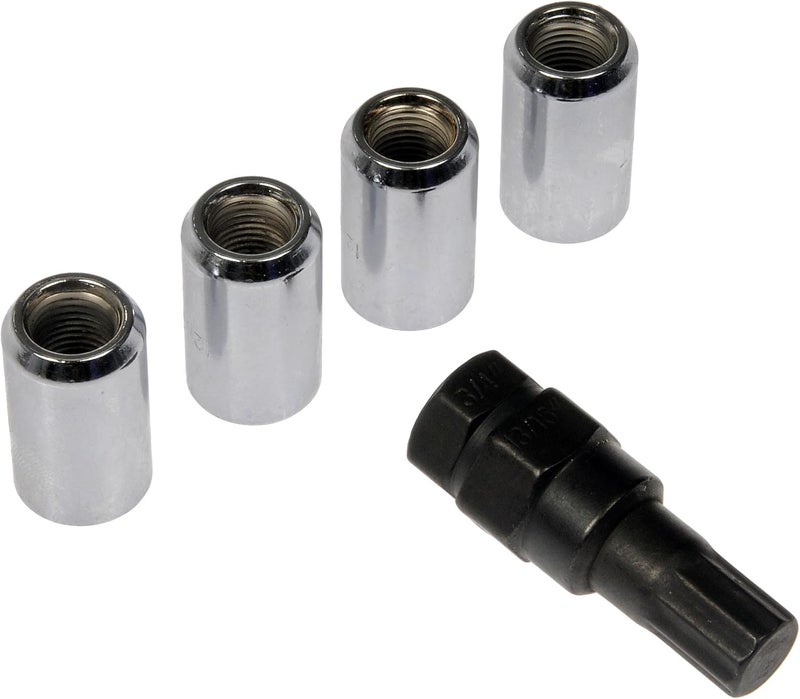 Dorman Wheel Nut Lock Set - Chrome Tuner 1/2-20 - Image 3
