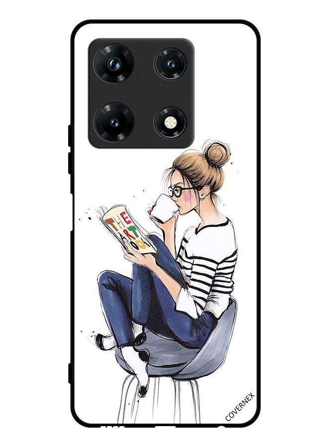 Covernex Protective Case Cover For Infinix Note 30 Pro Reading The Art Book - Image 1