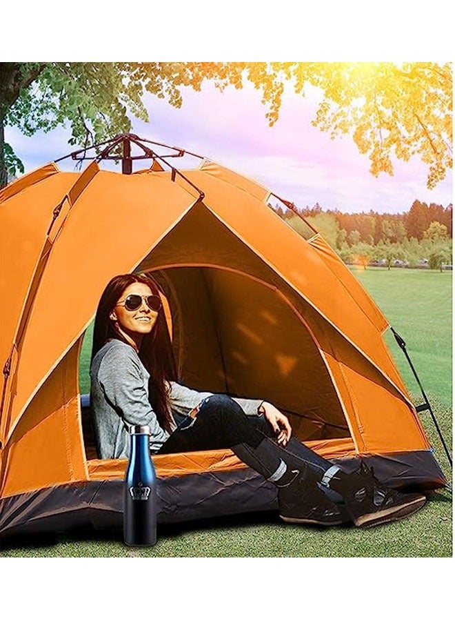 Generic Camping Tent 3-4 Persons, Pop Up Tent Portable Instant Tent Waterproof UV Protection Suitable for Outdoor Sports Travel Beach Picnic with Carrying Bag  - Image 5