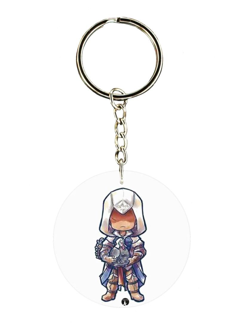 Assassins Creed Printed Keychain