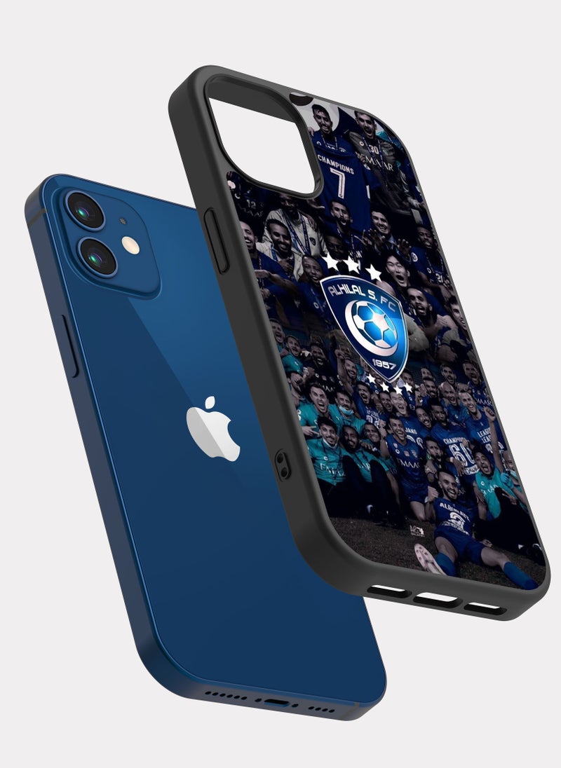 بكسلات كفر ايفون 12 نادي الهلال  ازرق