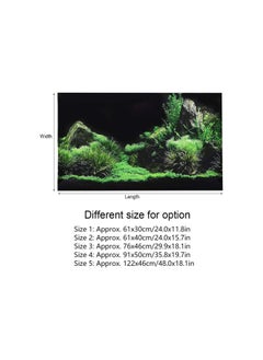 OUKA Aquarium Background, PVC Waterproof Aquarium Fish Tank Seabed Water Grass Background Decorative Painting, Self Adhesive Sticker(61x40cm) - pzsku/Z59591075425E2205D335Z/45/_/1730011448/27b99b0f-519d-43ec-bedf-a9de3f7b0e71