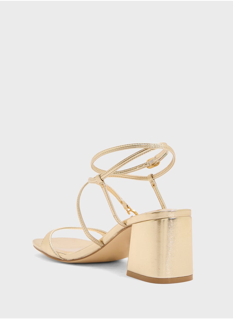 GUESS - Ankle Strap High Heel Sandals - Image 1