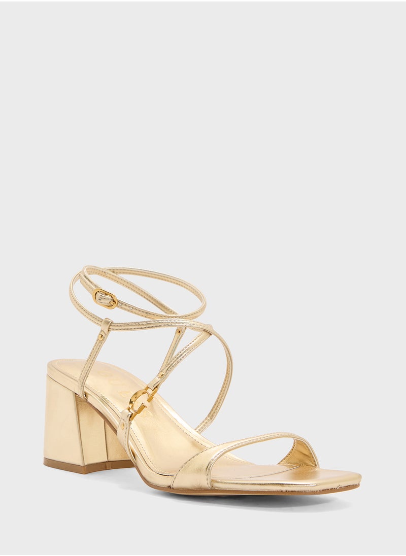 GUESS - Ankle Strap High Heel Sandals - Image 1