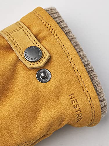 Hestra Mens Bergvik Nubuck Leather Insulated Gloves for Cold Weather Tan 10 - Image 3