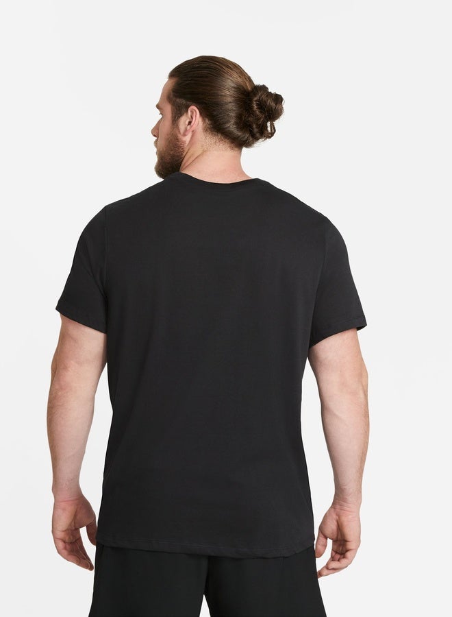 Nike Men’S Nike Dri-Fit Tee Dri-Fit Crew — Solid - Image 2