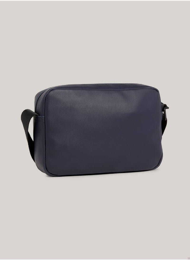 TOMMY HILFIGER - Men's Essential Reporter Bag - faux leather, Blue - Image 1