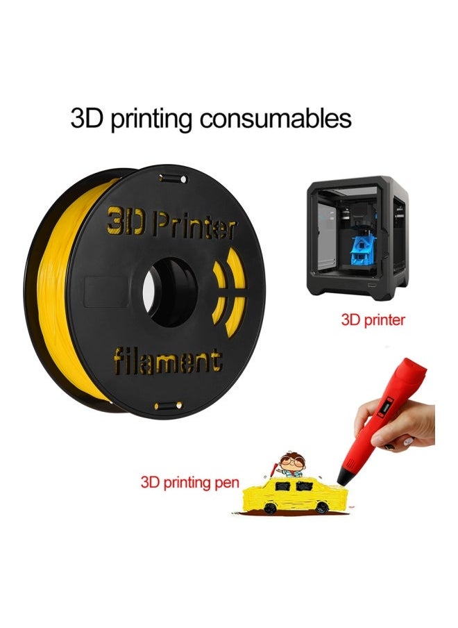 NIBEMINENT Flexible TPU Filament For 3D Printer And Drawing Pens Yellow  - Image 3
