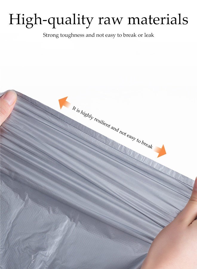 DUNISO 20 Pcs Extra Large Capacity Plastic Packing Bag，Moving packing bag，Thickened Comforter Quilt Storage Bag，Good Quality, Waterproof and Durable，for Moving Collection Carrying, Blanket and Clothes，65*100cm，Grey - Image 3