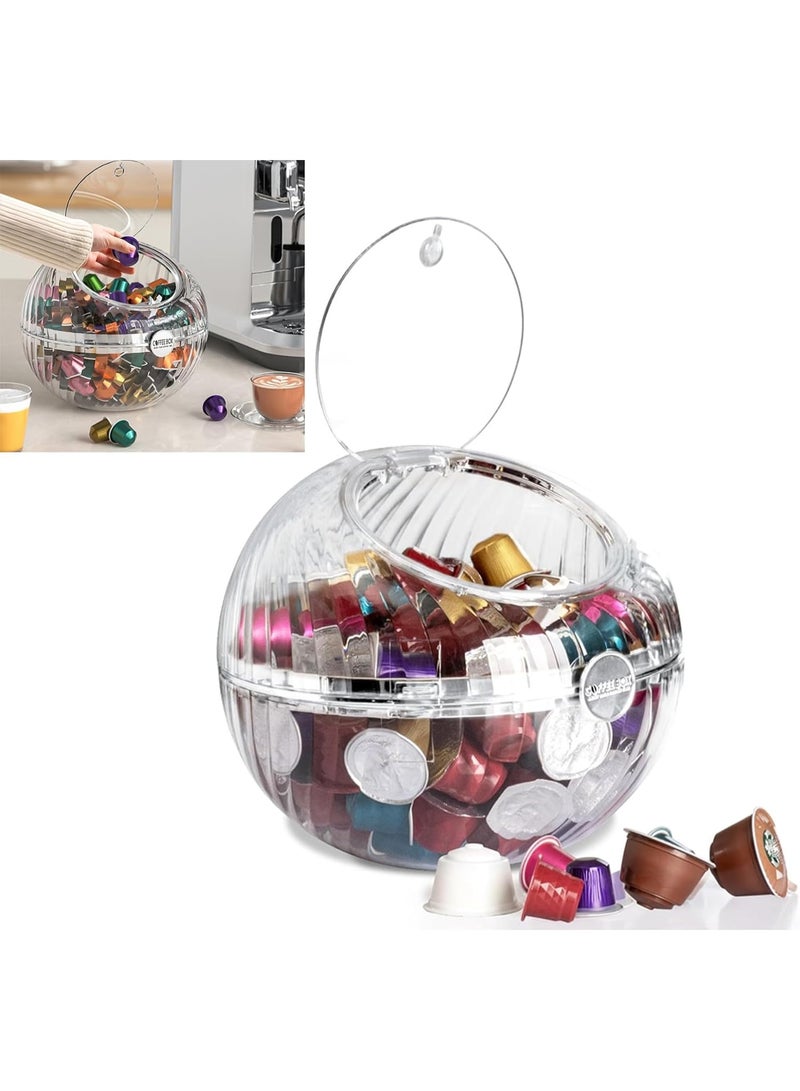 القهوة بود التخزين, حاملي كبسولة القهوة, سلة تخزين كبسولة القهوة بود, كونتروب مطبخ كبسولة تخزين كوب حامل, سلة تخزين كبسولة القهوة, ملحقات بار القهوة, للكاونتر - Image 1