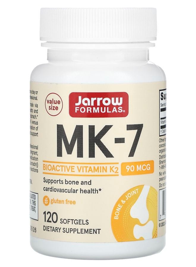jarrow formulas MK-7 90 mcg 120 Softgels