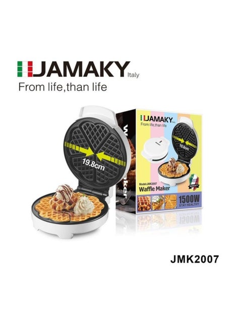 Jamaki Electric Waffle Maker - 1500 Watts