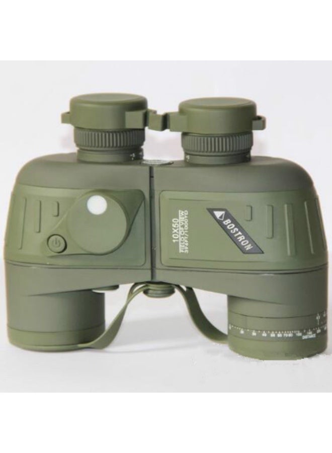 Bostron Telescope High-definition Navigation Floating 10X50 with Compass Waterproof Ranging Low Light Level Night Vision Binoculars - Image 4