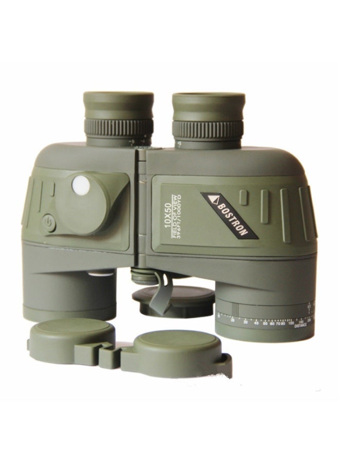 Bostron Telescope High-definition Navigation Floating 10X50 with Compass Waterproof Ranging Low Light Level Night Vision Binoculars - Image 1