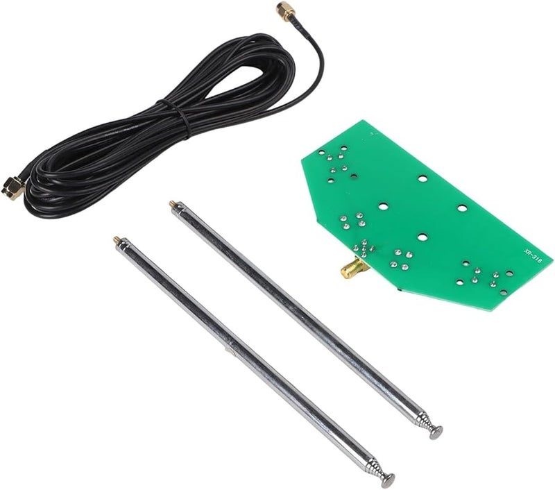 Adjustable Frequency V Shaped Dipole Antenna DIY Kit Horn Rod 137MHz Wide Range Signal Reception PCB Board Antenna Cable - Image 3