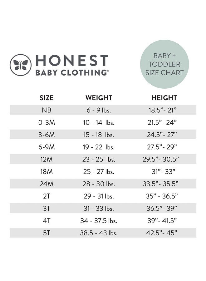 HonestBaby HonestBaby Unisex Baby Organic Cotton Short Sleeve Multipack and Toddler T-Shirt Set, 10-Pack Rainbow Gems Blues, 3T US  - Image 2