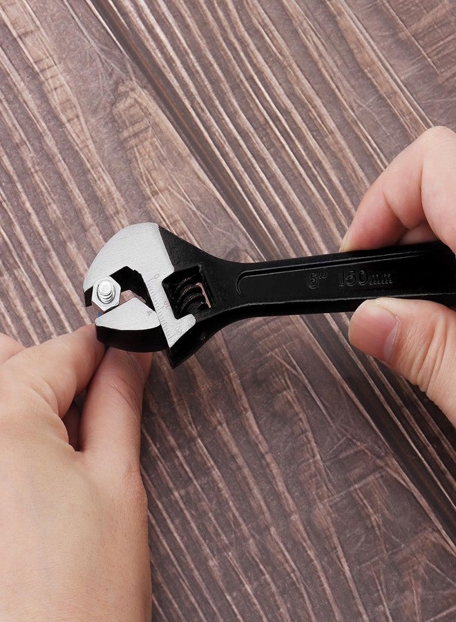 OriGlam 6 Inch Mini Wrench Keychain, Stainless Steel Wrench Key Chain, Adjustable Keyring Wrench Spanner Keychain, Novelty Key Ring Tools for Men Women - Image 5