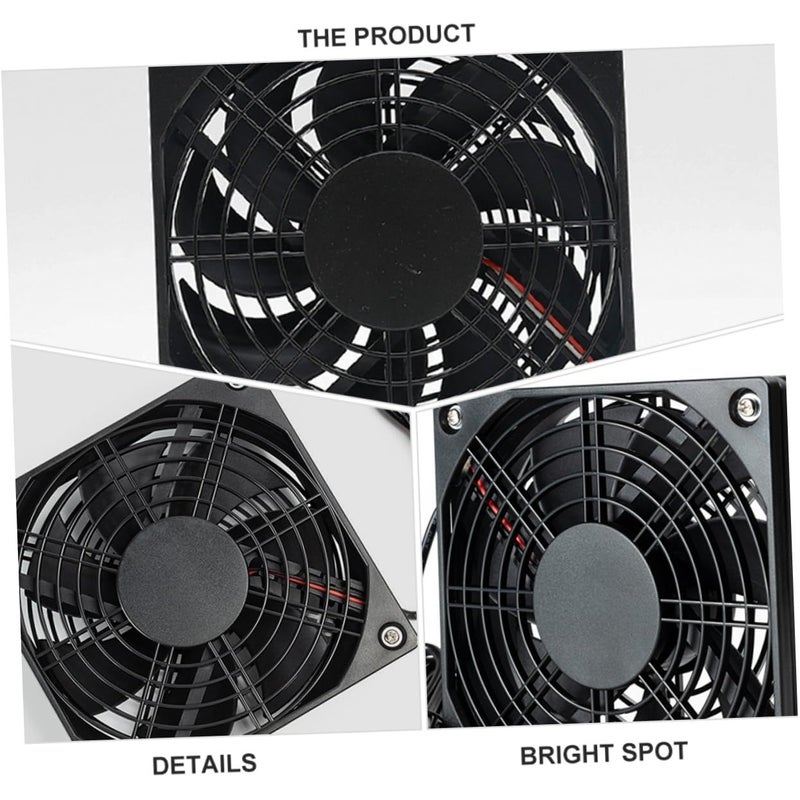 5V USB Computer Cabinet Cooling Fan Silent Exhaust Ventilation Compact Heat Dissipation Strong Ventilation Performance - Image 3