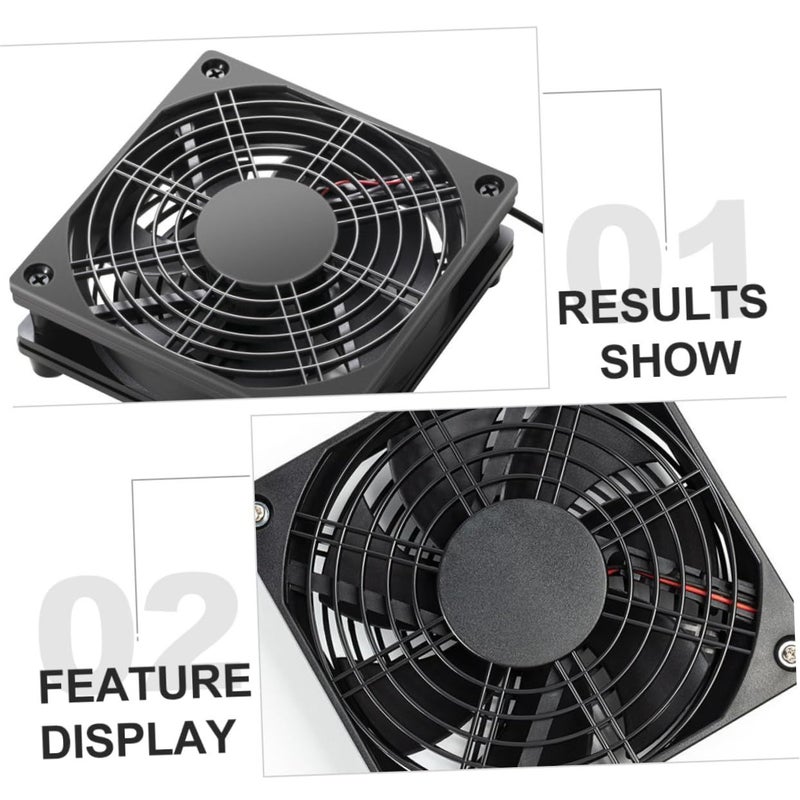 5V USB Computer Cabinet Cooling Fan Silent Exhaust Ventilation Compact Heat Dissipation Strong Ventilation Performance - Image 4