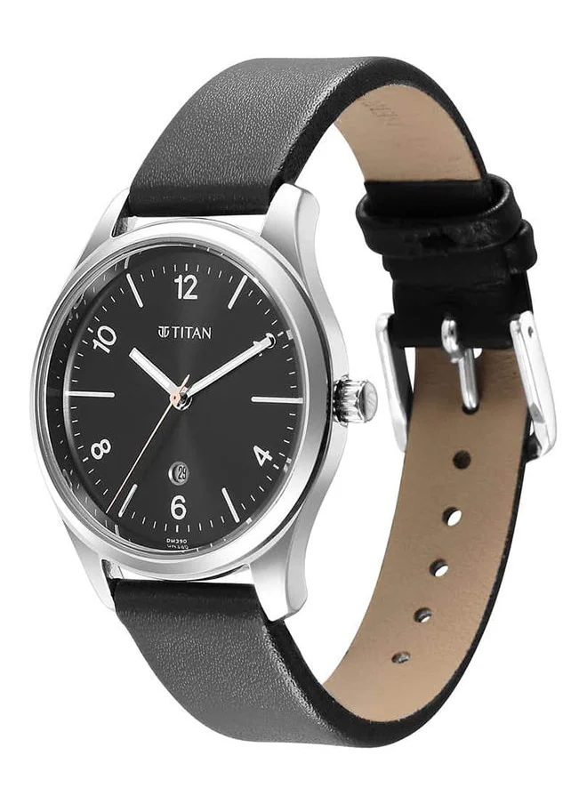 TITAN Leather Analog Wrist Watch 2639SL13